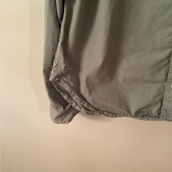 CITIZENS OF HUMANITY SIZE LARGE SAGE NOVA KAYLA SHRUNKEN SHIRT REVOLVE - Picture 9 of 11